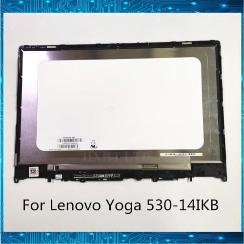 Original A+ 14" For Lenovo Yoga 530-14 Yoga 530-14IKB LCD screen touch assembly N140HCA-EAC MV140FHM-N4B FHD or HD Fully tested