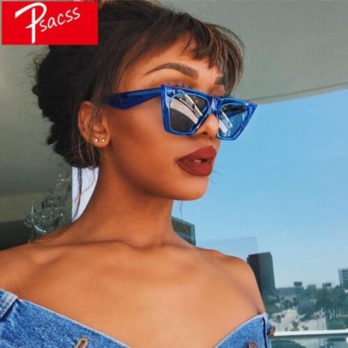 Psacss Women's Sunglasses Transparent Glasses