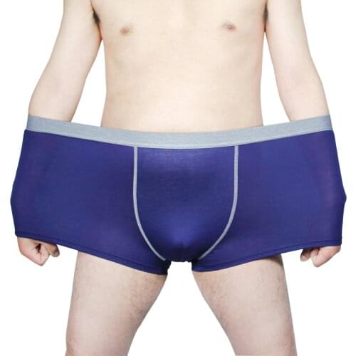 Men Boxer Large Male Plus Size Underwear Loose Boxer Briefs Soft Breathable Material Panties 5XL , 6XL , 7XL