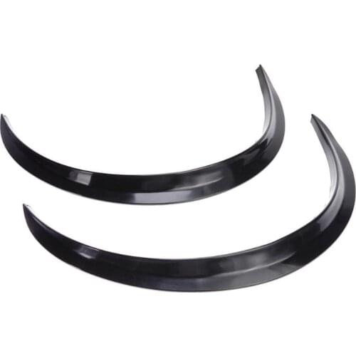 2Pcs Universal Car Wheel Fender Flare Extension Wide Arch Protector Stripe Lip Body Kit For Car Truck Car Mudguard Mud Guard new