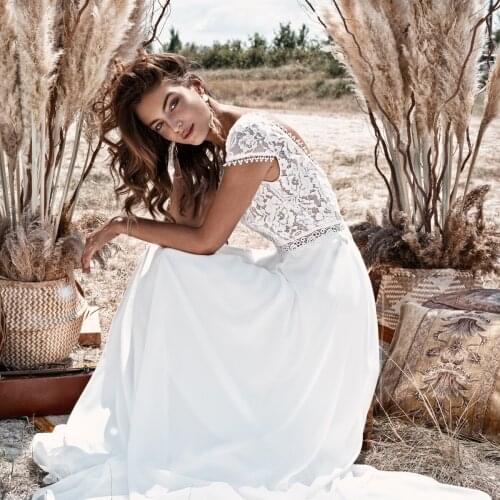 Wedding Dress 2020 Luxury Appliques Off The Shoulder Court Train Vintage Bridal Gown