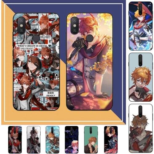 Yinuoda Genshin Impact Tartaglia Phone Case for Redmi Note 8 7 9 4 6 pro max T X 5A 3 10 lite pro
