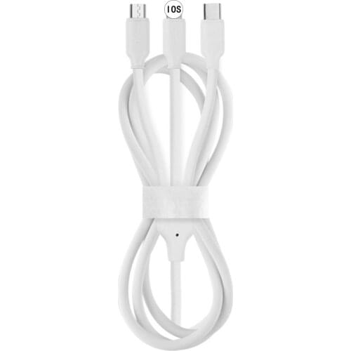 1M 2M 3M Multifunctional 3 in 1 Cable type-C 3A for iPhone Micro Android Charging Cabl