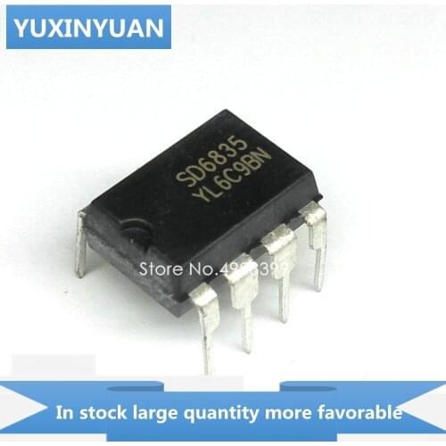 10PCS/LOT SD6835 SD 6835 D6835 DIP8 in stock