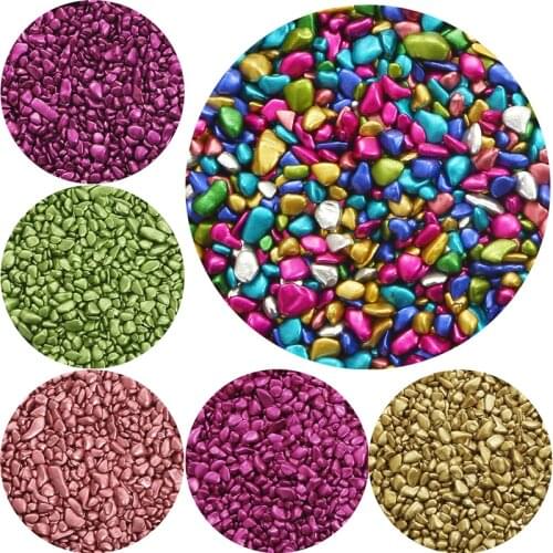 2-5mm 600Pcs Irregular No Hole Glass Seed Beads DIY Bracelet Necklace Beads For Jewelry Making DIY Earring Necklace