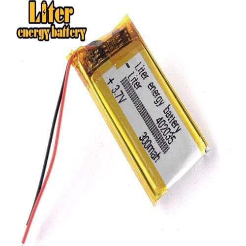 2pcs 3.7V,300mAH,402035 Polymer lithium ion / Li-ion battery for TOY,POWER BANK,GPS,mp3,mp4,cell phone,speaker
