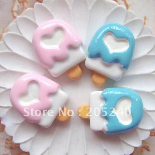 20pcs Hot Sale Kawaii Resin Icecream For DIY Phone Case Decoration