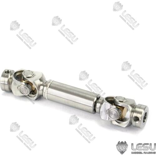 71-83MM LESU Metal Drive Shaft for 1/14 TAMIYA DIY RC Tractor Truck Dumper Model Scania Benz MAN