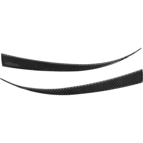 Auto mirror accessories car styling Rear Light Eyebrow Trim Strips Soft Carbon Fiber Decal Fit for Honda Civic