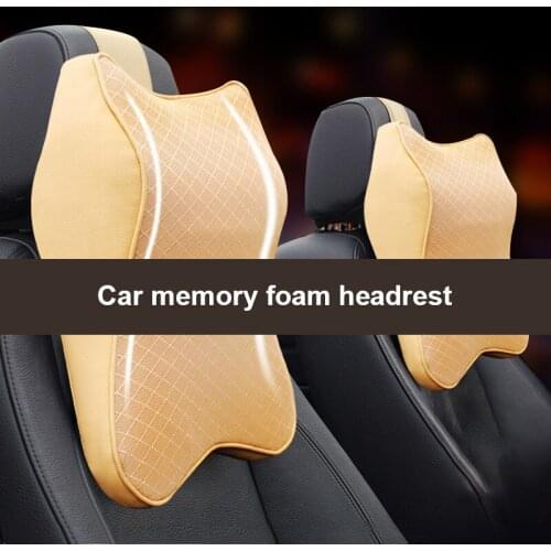Covers Seats for Car Lumbar Support Cushion Solid Color Polyhedron Memory Cotton Office Chair Back Support Pillow Interior Parts
