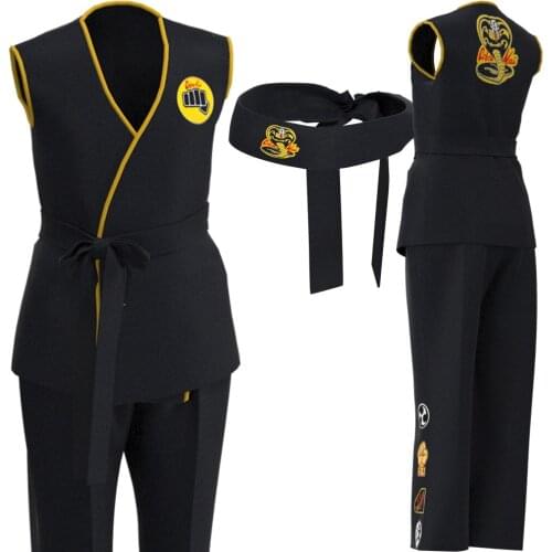 Longwei Kid Taekwondo Clothes Cosplay Clothes Cobra Karate Training Clothes Taekwondo Training Clothes My Hero Academia