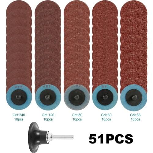 51pcs Diamond Cutting Discs Sanding Grinding Wheel Circular Saw Blade Woodworking Metal Dremel Drill Rotary Tool Accessories