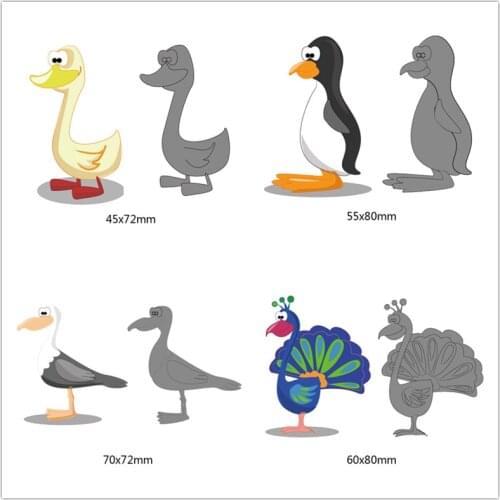 Cute cartooon animal fish Metal Cutting Dies Carbon steel Die Cut Scrapbooking Stencils Paper Card Handicrafts Plate new fashion