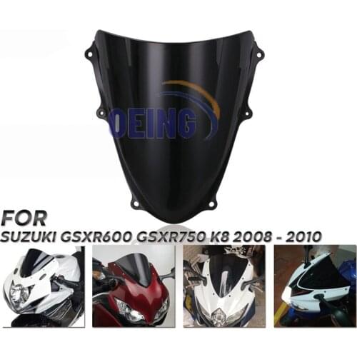 Motorcycle Windscreen Deflector Windshield Protector for Suzuki GSX600R GSX750R GSXR 600/750 GSXR600R GSXR750R K8 2008 2009 2010