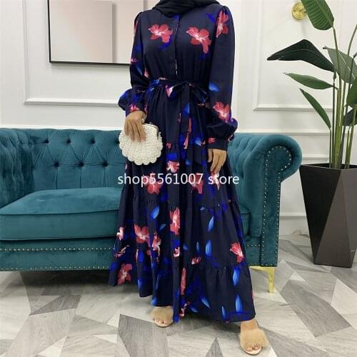 Muslim Fashion Kaftan Dubai Abaya Turkey Hijab Dress Islam Plus Size Clothing Abayas For Women Vestido Robe Musulman De Mode
