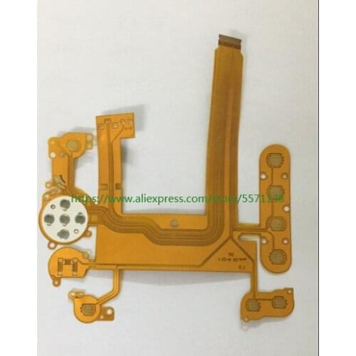 NEW Keyboard Button Rear Cover LCD Flex Cable For Nikon D7000 Digital Camera Repair Part(With Socket)