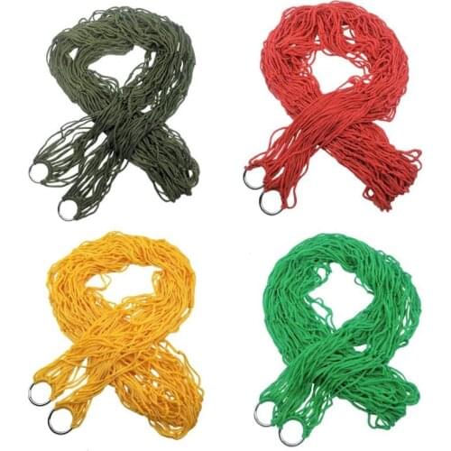 Family Portable Nylon Hanging Bed Kids Mesh Net Sleeping Swing Toy Children Outdoor Travel Picnic Hammocks Powerful load-bearing