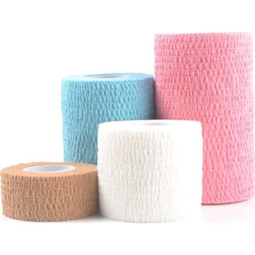 Pet dog self-adhesive bandage cotton elastic bandage cat elastic protective bandage tape outlet elastic breathable tape bandage
