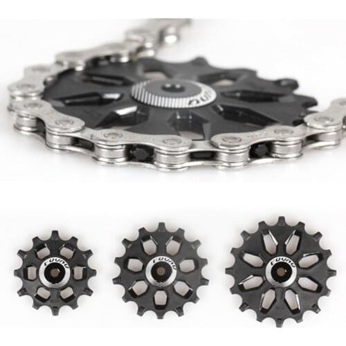 1pcs FOVNO 12T 14T 16T Rear Derailleur Pulley Set 5mm Wide And Narrow Tooth Guide Wheel S CNC Aluminum Alloy Bike Accessories
