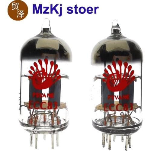 PSVANE Matched Pair ECC83 Vacuum Tube Hifi Audio Tube Pre-amp Guitar AMP Replace 12AX7-TII 12AX7-T