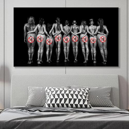 Modern Nude Artistic Woman Model Posters And Prints Wall Art Canvas Painting Decorative Pictures for Living Room Home Decoration