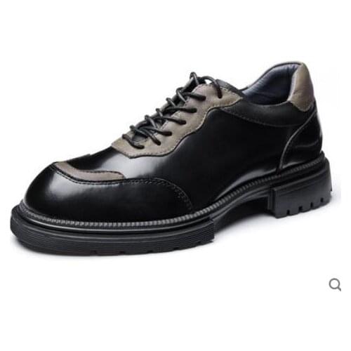 Handmade 2022 New Men Business Dress Shoes Oxford Retro Bullock Classic Business Formal Martin Handmade Man Flats mocassin homme