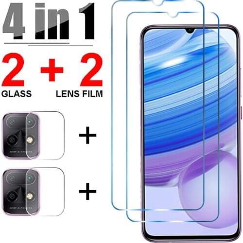 4in1 Tempered Glass For Redmi Note 10 10 Pro 10 Pro Max 10s Camera Lens Film Glass For Redmi Note 9 9 Pro 9s 9T 8 8 Pro 7 Pro 6