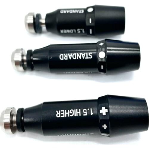 1pc Golf Shaft Sleeve Adapter for PXG GEN1 GEN2 0811 XF,Driver/Fairway Wood/Iron Club .335/.350/.370 Adapter Black