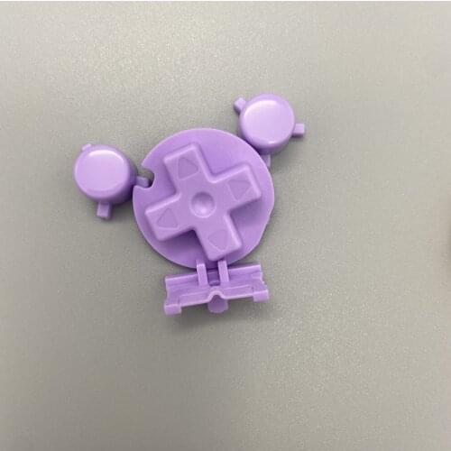 10 Sets a lot Colorful Buttons Replacement Set A B Buttons Keypads For Gameboy Pocket for G-B-P On Off Button