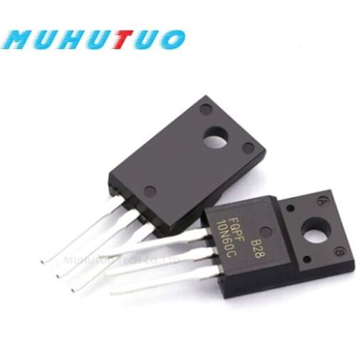10PCS FQPF10N60C TO-220 10N60C 10N60 TO220 FQPF10N60 MOS FET transistor In Stock