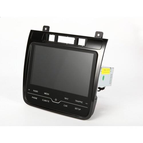 8 inch Android 10.0 Car GPS Navigation System Media Stereo Radio For Volkswagen Touareg Low Match 2011-2017