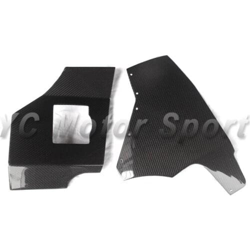 Car Accessories Carbon Fiber Air Box 2pcs Fit For 1995-2002 200SX S14 S14A S15 Air Filter Cover