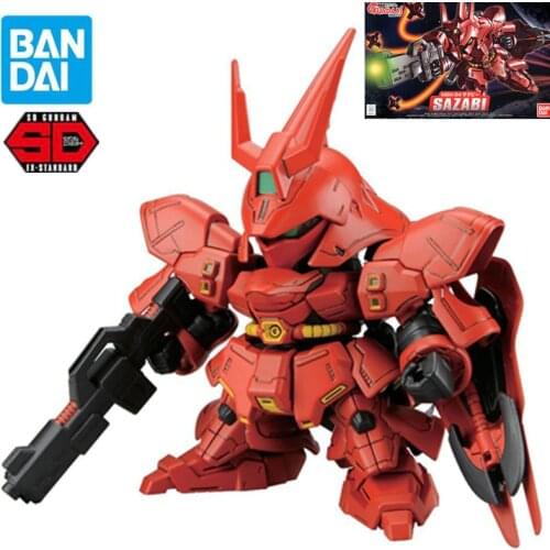 Bandai Gundam SD BB Sazabi MSN-04 Mobile Suit Assemble Model Kits Action Figures Childrens toys boyfriends gift
