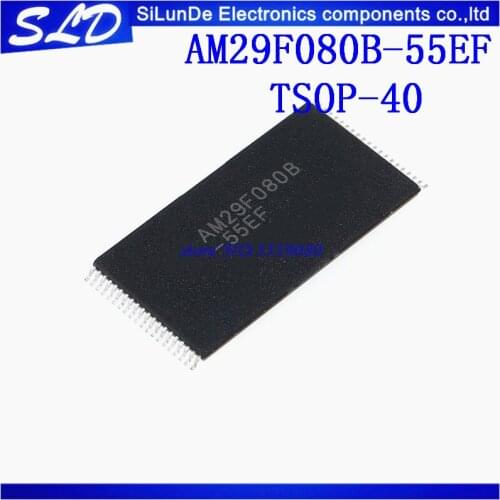Free Shipping pcs/lot AM29F080B-55EF AM29F080B-55 AM29F080B -55EF TSOP40 new and Original in stock