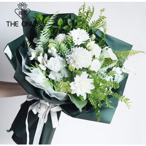 20pcs/lot 60*60cm Shiny Flower Wrapping Sandpaper Hadmade DIY Floral Supplies Bouquet Wrapping Paper