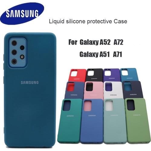 For Samsung Galaxy A51 A71 A52 A72 Case High Quality Soft Silicone Cover Samsung Galaxy a72 5g a52 5g a51 a71Protector Shell