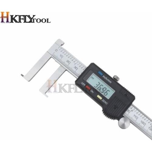 10-150mm Inside Groove digital Caliper With Knief Edge electronic inside groove vernier caliper measuring tool