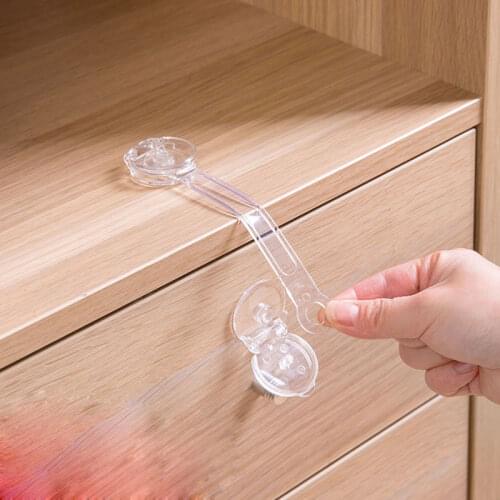 Vanzlife Childrens cabinet door anti-pinch security lock baby protective cabinet lock drawer cabinet refrigerator lock drawer