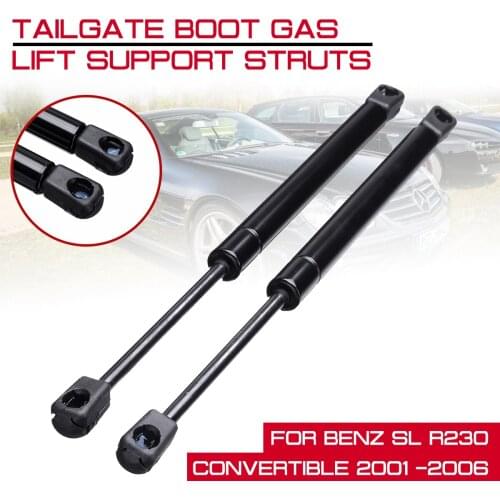 For Mercedes for Benz SL R230 Convertible 2001-2006 Rear Trunk Tailgate Gas Spring Shock Lift Strut Support Rod Arm Bars Bracket