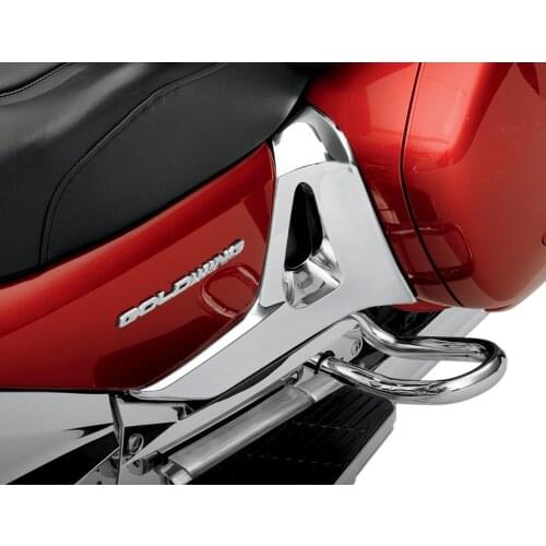 Hot Sales,Chrome Triangle Cover For Honda GoldWing GL 1800 GL1800 Chrome Left Right Motorcycle Parts Modified accessories