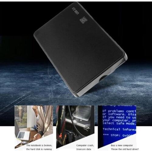 2.5 Inch HDD SSD Case Sata to USB 3.0/2.0 Hard Drive Box Enclosure Adapter