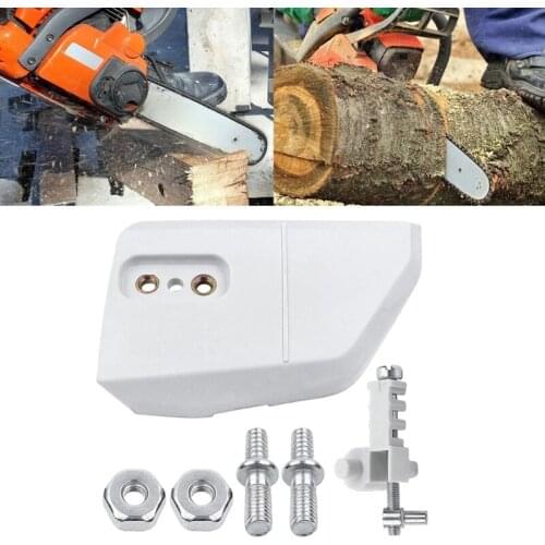 Chain Sprocket Cover with Adjuster Tensioner Stud Nut for stIHL 017 018 021 023 025 MS170 MS180 MS210 MS230 MS250 Chains