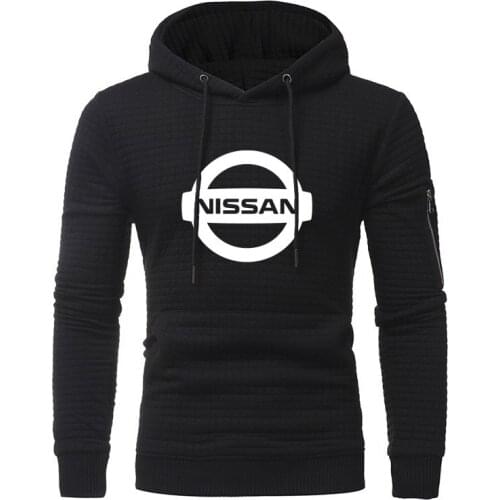 2021 NEW Hoodies Nissan Car Logo Print Sweatshirt Spring Autumn Men Casual Hoodie Jacquard harajuku Fashion Men hoodie
