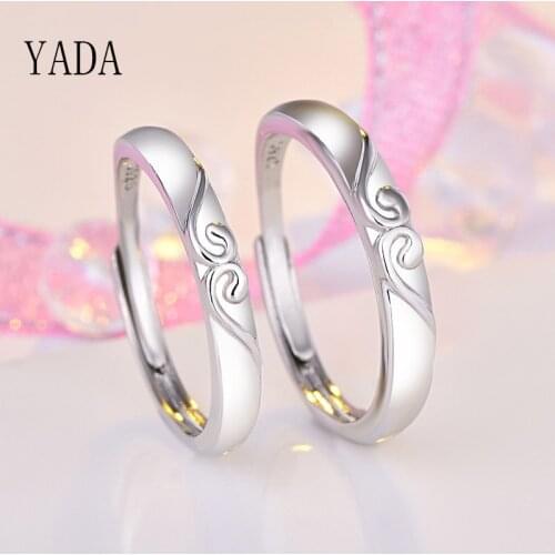 YADA Open Monkey King Magic Spell Ring for Men&women Monkey Ring Silver color Fashion Jewelry Personality Wedding Ring RG200040