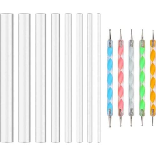 Mandala Dotting Tools Set For Painting Rocks,Painting Rocks Dot Kit, Rock Stone Painting Pen Polka Dot Tool Template Cosmetic Br