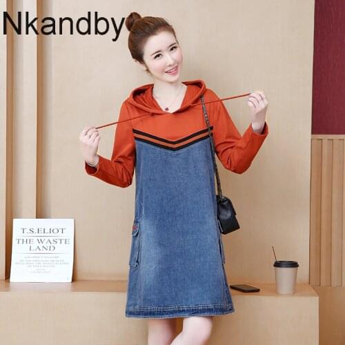 Nkandby Fashion Denim Dresses