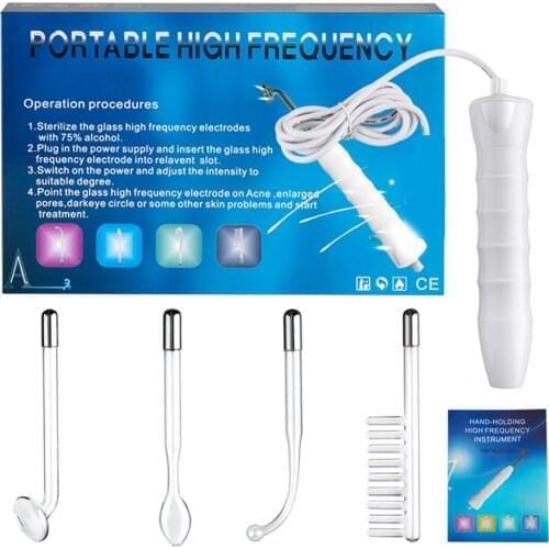 Portable High Frequency Skin Tightening Acne Spot Remover Acne Removal Device Beauty Machine Face Skin Care Tool