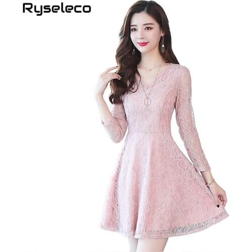 Женские стильные платья Ryseleco China At AliExpress