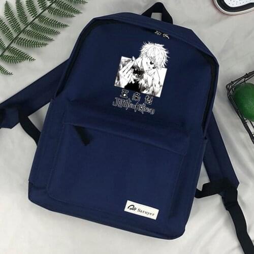 Jujutsu Kaisen Satoru Gojo Itadori backpack bolsas mochilas kawaii travel fashion ladies sac a dos backpack
