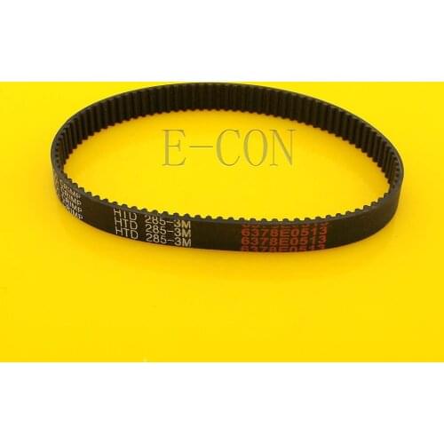 1pcs/5pcs 285-3M HTD Timing Belt 95 Teeth Cogged Rubber Geared Closed Loop 10mm Wide